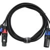 SWAMP Dual XLR Microphone Cable - 30cm -Music Equipment Store SC 2xXLR M 2xXLR F 30cm