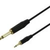 Mini Jack To Guitar Jack - 3.5mm To 6.35mm Mono Cable - 3m
