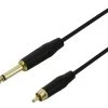 1/4" Jack To RCA Analog Audio Cable - 1m -Music Equipment Store SC RCA 1 4 MO 1m