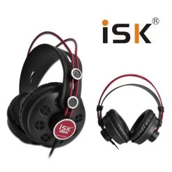 ISK HP-580 Semi-Closed Studio Monitoring Headphones - For Tracking Musicians -Music Equipment Store SK HP 580 2