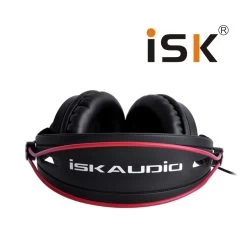 ISK HP-580 Semi-Closed Studio Monitoring Headphones - For Tracking Musicians -Music Equipment Store SK HP 580 4