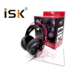 ISK HP-580 Semi-Closed Studio Monitoring Headphones - For Tracking Musicians -Music Equipment Store SK HP 580 5