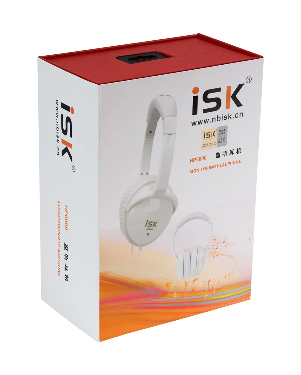 ISK HP-6000 Studio Mix Monitoring Headphones - Flat Response Headphones 5 ISK HP-6000 Studio Mix Monitoring Headphones - Flat Response Headphones - Image 3