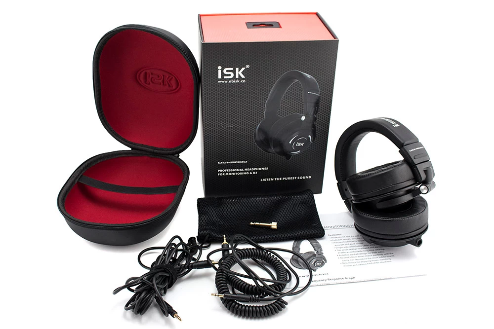ISK MDH9000 Studio Recording Monitoring Headphones 8 ISK MDH9000 Studio Recording Monitoring Headphones - Image 6