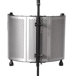 ISK RF-5 Sound Reflection Filter - Recording Vocal Booth -Music Equipment Store SK RF 5 2