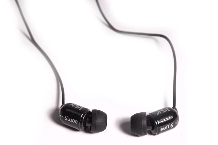 ISK SEM5 In-Ear Monitoring Headphones - BLACK 4 ISK SEM5 In-Ear Monitoring Headphones - BLACK - Image 2
