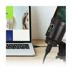 SWAMP SU420 USB Microphone With RGB Light -Music Equipment Store SU420 RGB 2