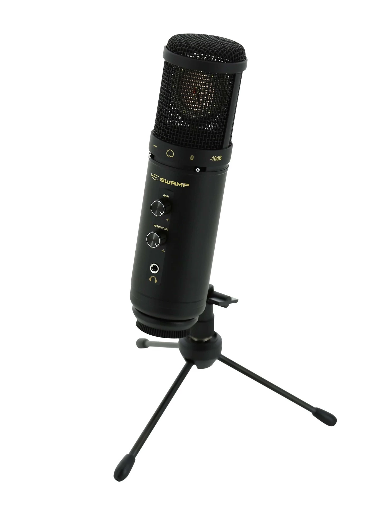SWAMP SU600 USB Recording Microphone With Headphone Output - Standard SU600 24-Bit 5 SWAMP SU600 USB Recording Microphone With Headphone Output - Standard SU600 24-Bit - Image 3