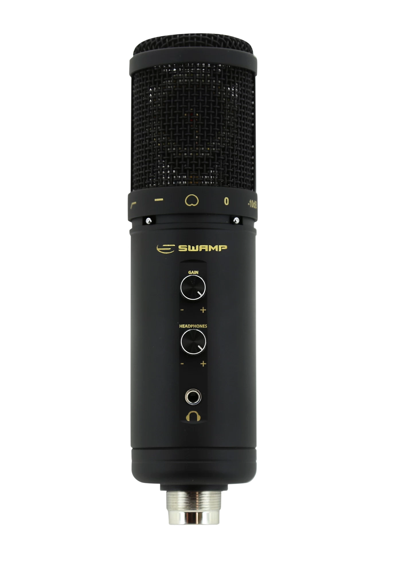 SWAMP SU600 USB Recording Microphone With Headphone Output - Standard SU600 24-Bit 4 SWAMP SU600 USB Recording Microphone With Headphone Output - Standard SU600 24-Bit - Image 2