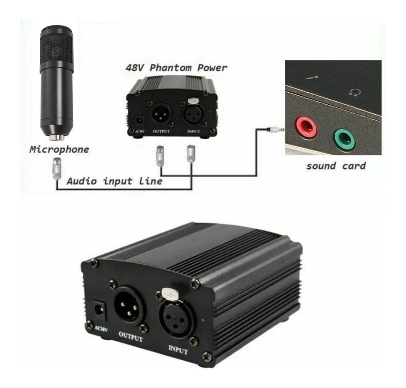 SWAMP Microphone 48V Phantom Power Supply 4 SWAMP Microphone 48V Phantom Power Supply - Image 2
