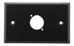 SWAMP TWR1-B Wall Plate - Single Panel Mount Connector 9 SWAMP TWR1-B Wall Plate - Single Panel Mount Connector -Music Equipment Store TWR1 B 3