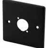 SWAMP TWS1-B Square Wall Plate - Single Panel Mount Connector -Music Equipment Store TWS1 B