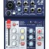 ICM UM-36 4-Channel Mini Mixing Console USB Recording Interface - Blue -Music Equipment Store UM 36