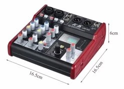 ICM UM-66 4-Channel Mixing Console USB Audio Interface -Music Equipment Store UM 66 2