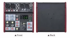 ICM UM-66 4-Channel Mixing Console USB Audio Interface -Music Equipment Store UM 66 4