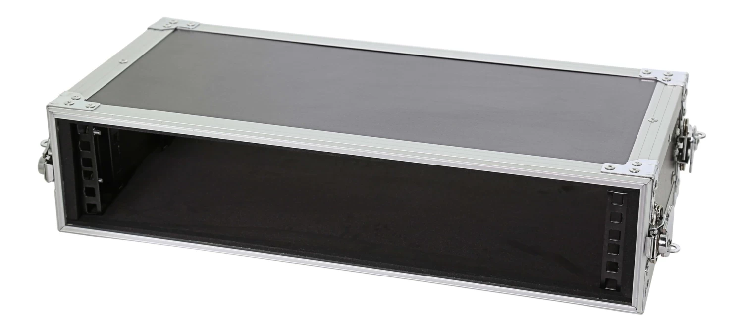 SWAMP Wooden 19 Inch Rack 2U Half Depth Flight / Road Case 5 SWAMP Wooden 19 Inch Rack 2U Half Depth Flight / Road Case - Image 3