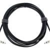 RockBoard Flat Patch TRS Cable 300cm - Black 2 RockBoard Flat Patch TRS Cable 300cm - Black -Music Equipment Store WR FL TRS 300 BK