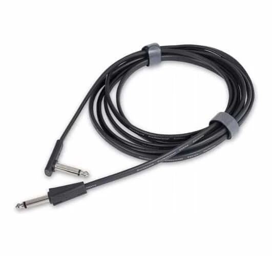 RockBoard 1/4" Flat Instrument Cable Straight - Angled - 6m 4 RockBoard 1/4" Flat Instrument Cable Straight - Angled - 6m - Image 2