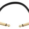 RockBoard Flat Patch Cable - Gold Connectors - 20cm -Music Equipment Store WR FLATP 20 GD