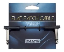 RockBoard Flat Patch Cable - Black Connectors - 5cm 11 RockBoard Flat Patch Cable - Black Connectors - 5cm -Music Equipment Store WR FLATP 5 BK 3