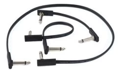 RockBoard Flat Patch Cable - Black Connectors - 5cm 13 RockBoard Flat Patch Cable - Black Connectors - 5cm -Music Equipment Store WR FLATP 5 BK 5