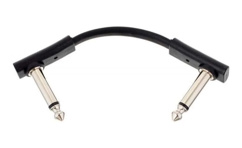 RockBoard Flat Patch Cable - Black Connectors - 5cm 3 RockBoard Flat Patch Cable - Black Connectors - 5cm