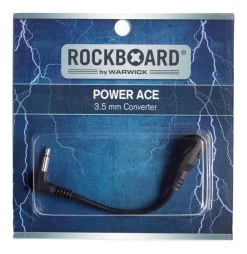 RockBoard Power Ace Converter Barrel 2.1 X 5.5m To 3.5mm Jack -Music Equipment Store WR PWRACE CON 35 2