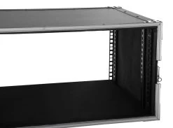 SWAMP Wooden 19 Inch Rack 6U Flight / Road Case On Wheels -Music Equipment Store WR6U W 2