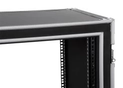 SWAMP Wooden Shockproof 19 Inch Rack 10U Flight / Road Case On Wheels -Music Equipment Store WRAP 10U W 3