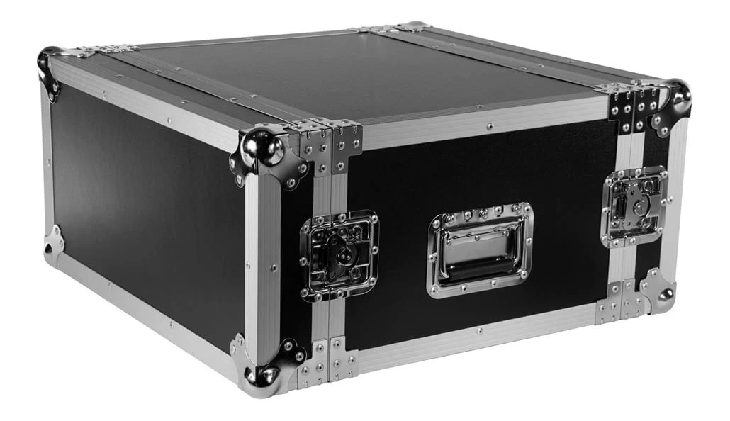 SWAMP Wooden Shockproof 19 Inch Rack 4U Flight / Road Case 3 SWAMP Wooden Shockproof 19 Inch Rack 4U Flight / Road Case