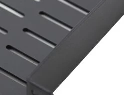 SWAMP 1U 19" Rack Mount Tray Shelf With Slotted Holes - Extra Depth -Music Equipment Store XR 414 B 1