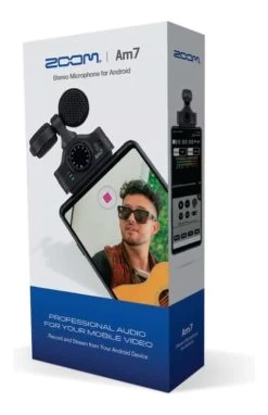 Zoom Am7 Stereo Microphone For Android Devices - USB Type-C -Music Equipment Store ZM AM7 5