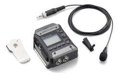 Zoom F1-LP Body-Pack Field Recorder With Lavalier Microphone
