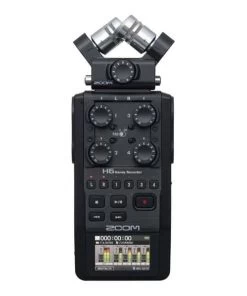 Zoom H6 Black Handy Portable Digital Audio Field Recorder