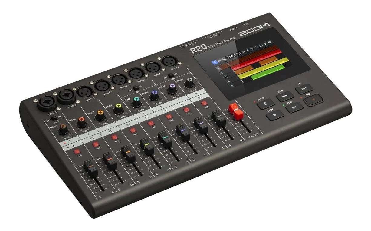 ZOOM R20 Multi Track Recorder Control Surface Audio Interface 4 ZOOM R20 Multi Track Recorder Control Surface Audio Interface - Image 2