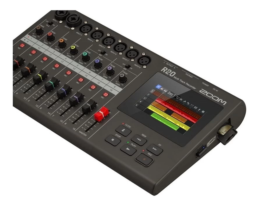 ZOOM R20 Multi Track Recorder Control Surface Audio Interface 7 ZOOM R20 Multi Track Recorder Control Surface Audio Interface - Image 5
