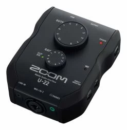 ZOOM U-22 USB Handy Mobile Recording And Performing Audio Interface -Music Equipment Store ZM U 22 2