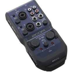 ZOOM U-44 USB 4 In 4 Out Handy Mobile Recording And Performing Audio Interface